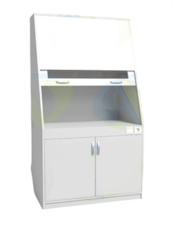Шкаф вытяжной без мойки ШВ 1/02 2729