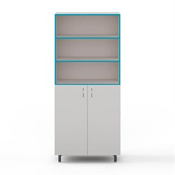 Шкаф для хранения документов со стеклом ШД НВК 800 (800x460x1820) 5037