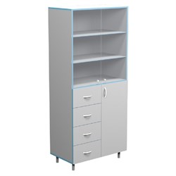 Шкаф для хранения лабораторной посуды СП НВК 800 (800x460x1820) 5039