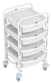 Тележка медицинская эндоскопическая ТКЭ-4 Кронт 1 (с контейнерами) 5089_473E2