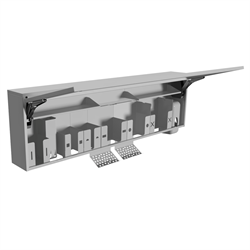 Шкаф медицинский подвесной ШМП СКБ-М модульный 1350 мм 5126_E0016