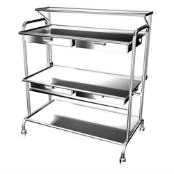 Столик манипуляционный Электра СИя 4 3-01 (3М-4дп) 5141_12214