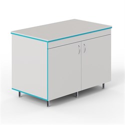 Закрытый стол для работы стоя со столешницей из монолитной керамики СЛЗ НВК 1200 МОН 5152_C1DE8