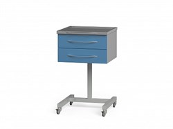 Тумба медицинская передвижная (ассистер) со столешницей из нержавеющей стали, БТ-31.2 5192_5F1C4