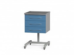 Тумба медицинская передвижная (ассистер) со столешницей из нержавеющей стали, БТ-31.3 5193_AC238