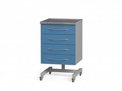 Тумба медицинская передвижная (ассистер) со столешницей из нержавеющей стали, БТ-31.4 5194_FC4E0