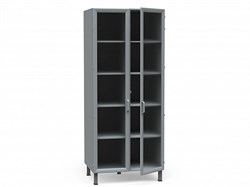 Шкаф медицинский двухстворчатый со стеклянными дверцами, с полками, БТ-ШП-80С, БТ-ШП-80/45С 5217_3BFF7