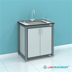 Стол-мойка лабораторный ПР.МЛП.80.60.90 (раковина из полипропилена) 6234