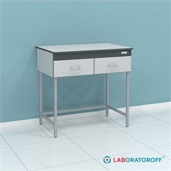 Стол лабораторный СТ.СЛЯ.к.90.60.90 с выдвижными ящиками для работы стоя (серия Стандарт) 6257