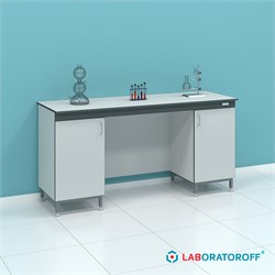 Стол лабораторный пристенный с дверцами СТ.СПД.180.60.90 6354_69AB9