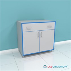 Тумба с дверцей и ящиком для лабораторных столов ПР.ТК.85 6500