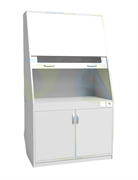 Шкаф вытяжной без мойки ШВ 1/01 3410