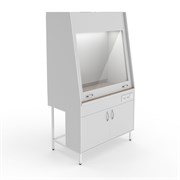 Вытяжной шкаф со столешницей из керамогранитной плитки Теолаб ШВ-900 КГ 5014