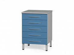 Тумба медицинская металлическая БТ-02/5 5205