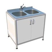 Стол лабораторный с мойкой АМТ-14 4775