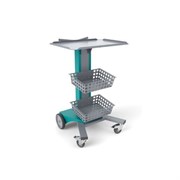 Тележка медицинская универсальная (1 полка и 2 корзины) ЗТМУ-03 5375