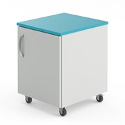 Подкатная металлическая лабораторная тумба с дверцей Теолаб ТК-420-Д-Профи 5574