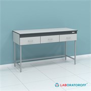 Стол лабораторный СТ.СЛЯ.к.150.60.90 с выдвижными ящиками для работы стоя (серия Стандарт) 6255