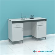 Стол пристенный с дверцами и ящиками под столешницей СТ.СПДЯ.150.60.90 серии “Стандарт” 6357_CB3EB