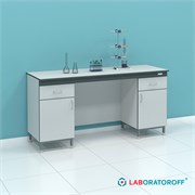 Стол пристенный с дверцами и ящиками под столешницей СТ.СПДЯ.180.60.90 серии “Стандарт” 6358