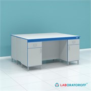 Островной стол с дверцами и выдвижными ящиками СТ.СОДЯ.180.150.90 6553